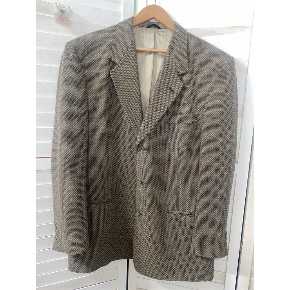 Nino Cerruti Rue Royale Men's Suit Jacket Blazer 42R 3-button Fully Lined